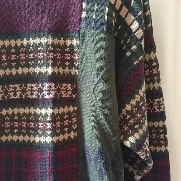 FAB VTG Cotton Blend Oversized Sweater L - Picture 6 of 7